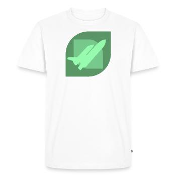 Aerospace Engineering Aerospace Aerospace - Men's Premium Organic T-Shirt - white - Front - Nico (187cm)