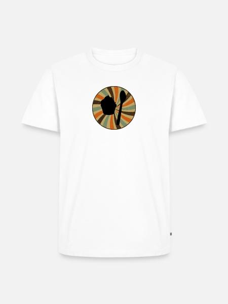 Muffin Törtchen - Männer Premium Bio T-Shirt - Weiß