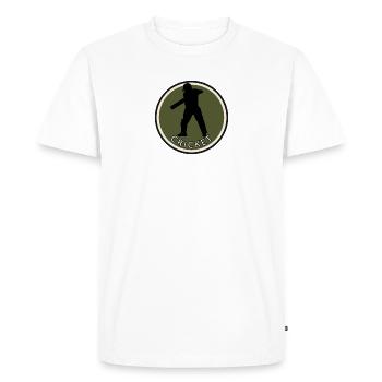 Équipe de cricket de lanceur Équipe de cricket - T-shirt Premium bio Homme - blanc - Devant - Nico (187cm)