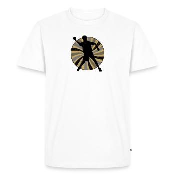 Dodgeball Dodgeball Team - Men's Premium Organic T-Shirt - white - Front - Nico (187cm)