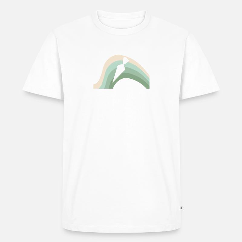 Bäcker Baking - Männer Premium Bio T-Shirt - Weiß
