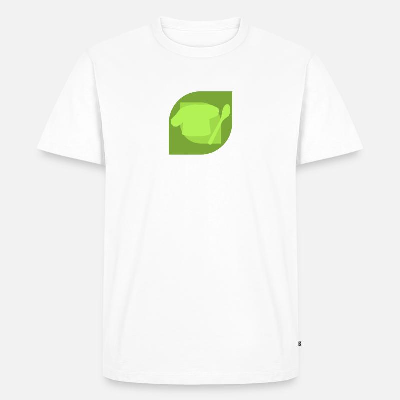 Backen Backwaren Muffin - Männer Premium Bio T-Shirt - Weiß