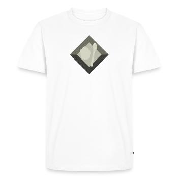 Cuisson de cupcakes Cuisson - T-shirt Premium bio Homme - blanc - Devant - Nico (187cm)
