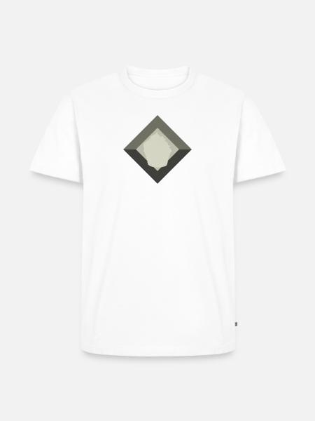 Muffin Törtchen Backen - Männer Premium Bio T-Shirt - Weiß