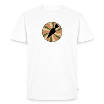 Backen Cuisson - T-shirt Premium bio Homme - blanc - Devant - Nico (187cm)