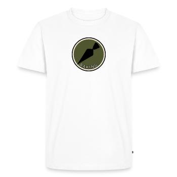 Baked Goods Baking Cupcake - Men's Premium Organic T-Shirt - white - Front - Nico (187cm)