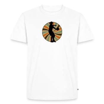 Dodgeball Team Dodgeball Players - Men's Premium Organic T-Shirt - white - Front - Nico (187cm)