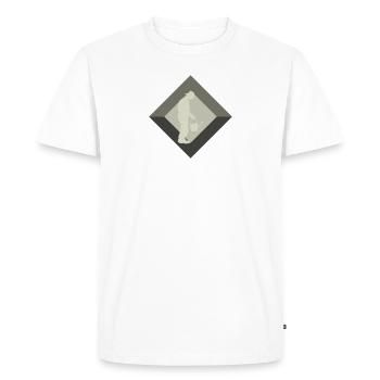 Jardin de jardinage - T-shirt Premium bio Homme - blanc - Devant - Nico (187cm)