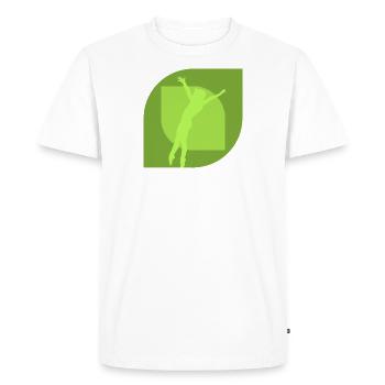 Gymnastics Training Gymnastics Gymnasts - Men's Premium Organic T-Shirt - white - Front - Nico (187cm)