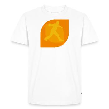 Bowling Skittles - Men's Premium Organic T-Shirt - white - Front - Nico (187cm)