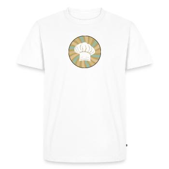 Chef étoilé Chef Cuisine - T-shirt Premium bio Homme - blanc - Devant - Nico (187cm)