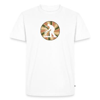 Gardening Garden Hobby Gardener - Men's Premium Organic T-Shirt - white - Front - Nico (187cm)