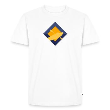 Kayaking Whitewater Rowing - Men's Premium Organic T-Shirt - white - Front - Nico (187cm)