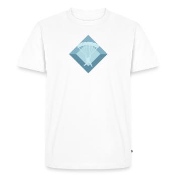 Skydiving Base Jumping Air - Men's Premium Organic T-Shirt - white - Front - Nico (187cm)