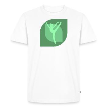 Gymnastics Gymnasts - Men's Premium Organic T-Shirt - white - Front - Nico (187cm)