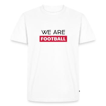 Football - Fußball - Fútbol - Calcio - Foot - Cool - T-shirt Premium bio Homme - blanc - Devant - Nico (187cm)