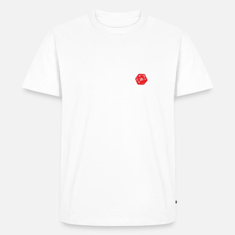 Pull D20 DiceEvolution - T-shirt Premium bio Homme - blanc