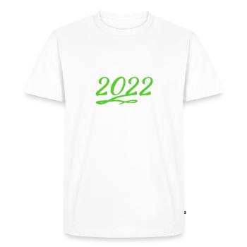 2022 - T-shirt Premium bio Homme - blanc - Devant - Nico (187cm)