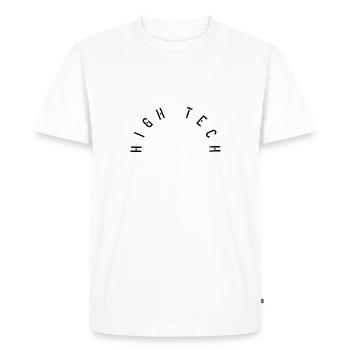 High tech - Men's Premium Organic T-Shirt - white - Front - Nico (187cm)