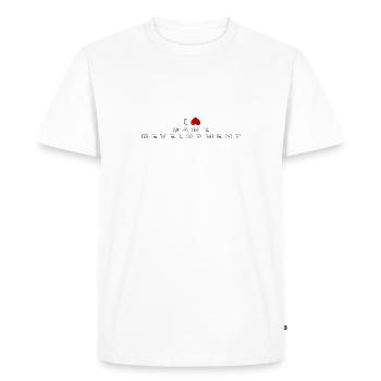 Je déteste le développement de jeux - T-shirt Premium bio Homme - blanc - Devant - Nico (187cm)