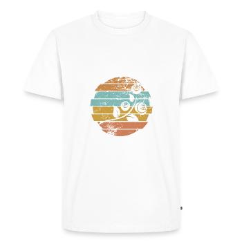 Rose - T-shirt Premium bio Homme - blanc - Devant - Nico (187cm)
