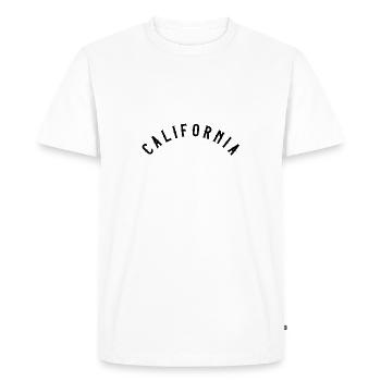Californie - T-shirt Premium bio Homme - blanc - Devant - Nico (187cm)