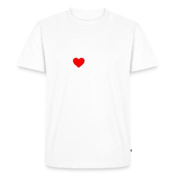 J’aime ma belle-fille - T-shirt Premium bio Homme - blanc - Devant - Nico (187cm)