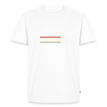Vintage 2011 Gifts Legend for 12 Years Old - 12th - Men's Premium Organic T-Shirt - white - Front - Nico (187cm)