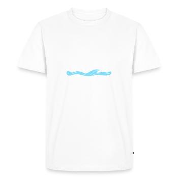 Croisière familiale - T-shirt Premium bio Homme - blanc - Devant - Nico (187cm)