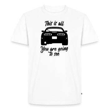 C'est tout - Supra (JDM) - T-shirt Premium bio Homme - blanc - Devant - Nico (187cm)