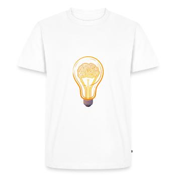Pensez que ce n’est pas encore illégal - T-shirt Premium bio Homme - blanc - Devant - Nico (187cm)