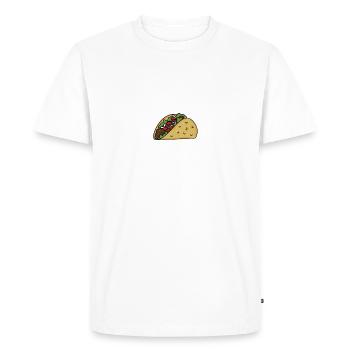 C'est taco mardi cuisine mexicaine - T-shirt Premium bio Homme - blanc - Devant - Nico (187cm)