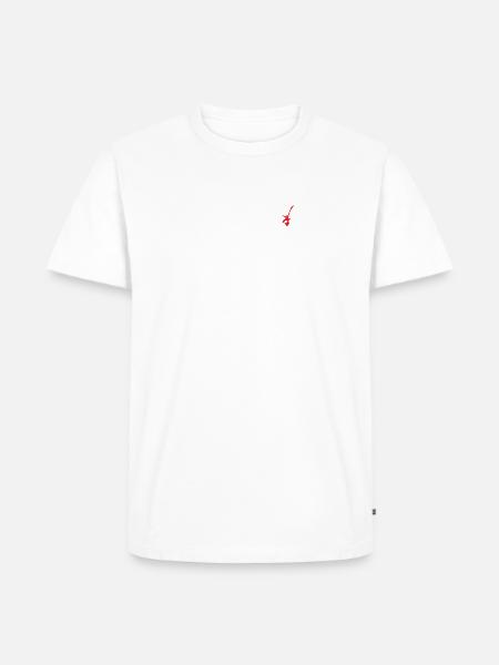 guitar - Men's Premium Organic T-Shirt - white