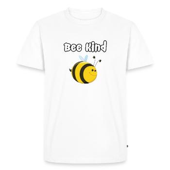 Bee Enfant - T-shirt Premium bio Homme - blanc - Devant - Nico (187cm)