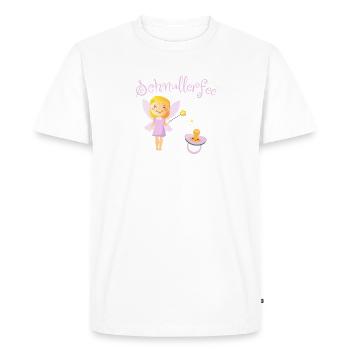 Children pacifier fairy girl boy baby gift - Men's Premium Organic T-Shirt - white - Front - Nico (187cm)