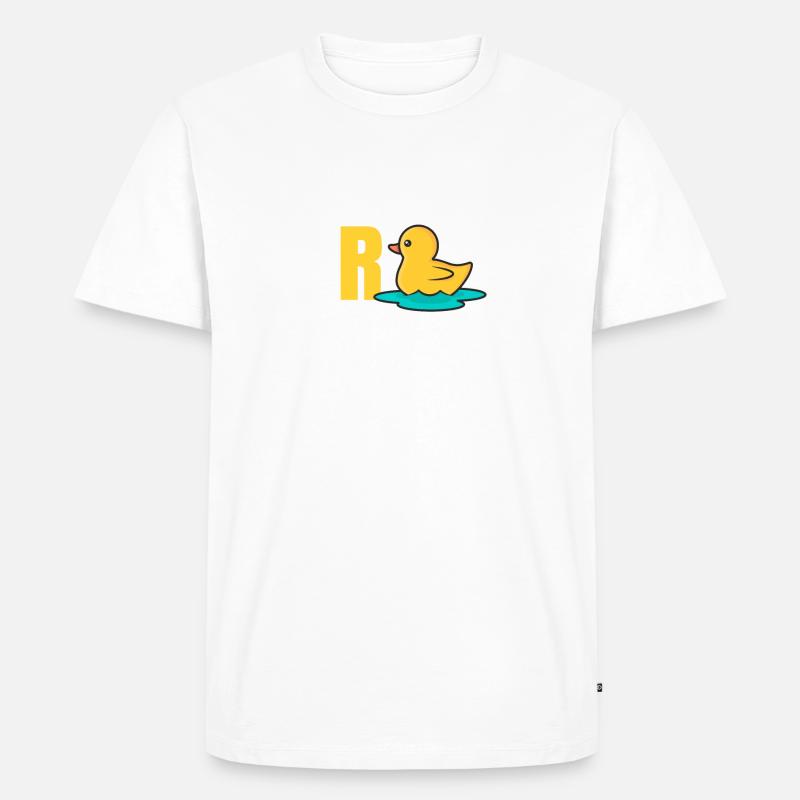 Ich bin in Rente - Männer Premium Bio T-Shirt - Weiß