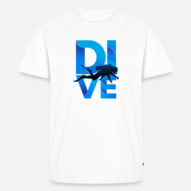 Tauchen - Männer Premium Bio T-Shirt - undefined