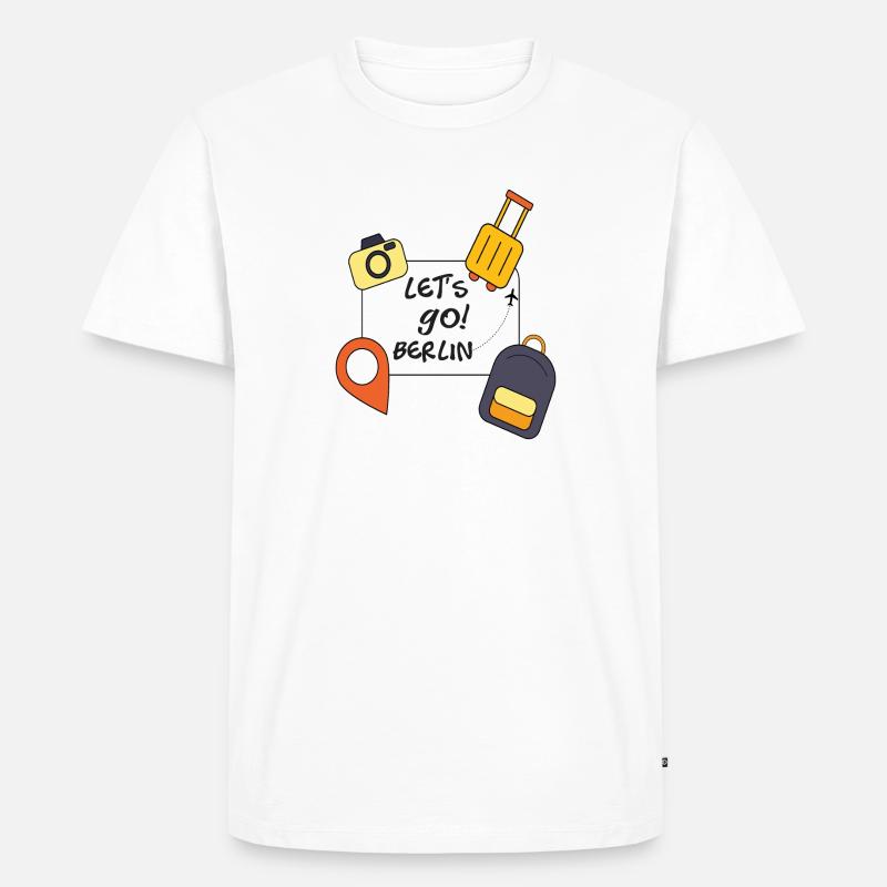 Lets GO! Berlin - Männer Premium Bio T-Shirt - undefined