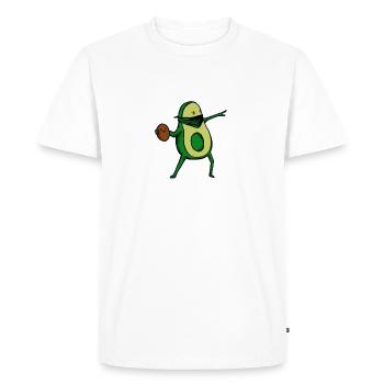 Cadeau Avocat Bansky Kern - T-shirt Premium bio Homme - blanc - Devant - Nico (187cm)