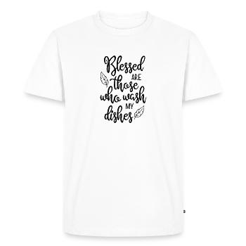 Funny Cooking Gifts kitchen fankitchen - Men's Premium Organic T-Shirt - white - Front - Nico (187cm)