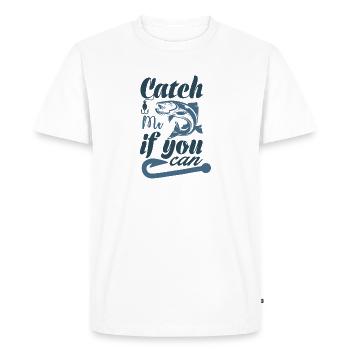 Fishermen fish fresh fish - Men's Premium Organic T-Shirt - white - Front - Nico (187cm)