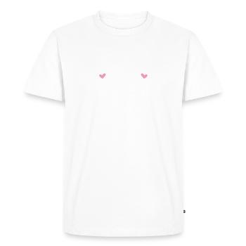 If you're not exactly Korean I don't want your - Men's Premium Organic T-Shirt - white - Front - Nico (187cm)