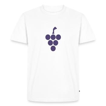 Vigne pour raisins et vignes amis design - T-shirt Premium bio Homme - blanc - Devant - Nico (187cm)