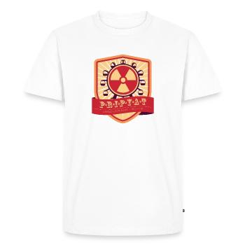 Parc d’attractions Pripyat - Ukraine - T-shirt Premium bio Homme - blanc - Devant - Nico (187cm)