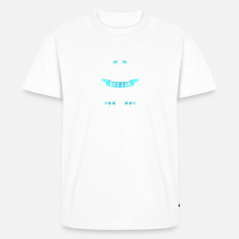 Daniel - Männer Premium Bio T-Shirt - Weiß
