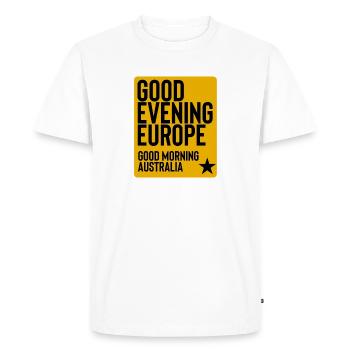 Concours Eurovision de la chanson - T-shirt Premium bio Homme - blanc - Devant - Nico (187cm)