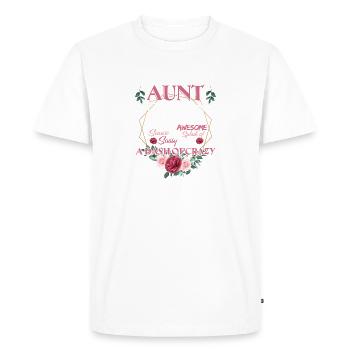 Je ne suis pas seulement une tante, je suis une grande tasse de merveilleux - T-shirt Premium bio Homme - blanc - Devant - Nico (187cm)