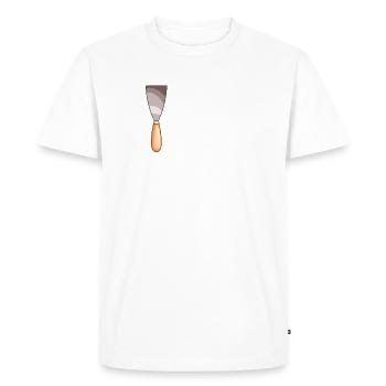 Drywall Installer Drywaller Drywall Finisher - Men's Premium Organic T-Shirt - white - Front - Nico (187cm)