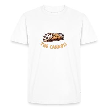 Cannoli Baker Pâtisserie Italienne Dessert Drôle - T-shirt Premium bio Homme - blanc - Devant - Nico (187cm)