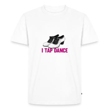 Tap Dance Teacher Appreciation For Women Girls - Men's Premium Organic T-Shirt - white - Front - Nico (187cm)